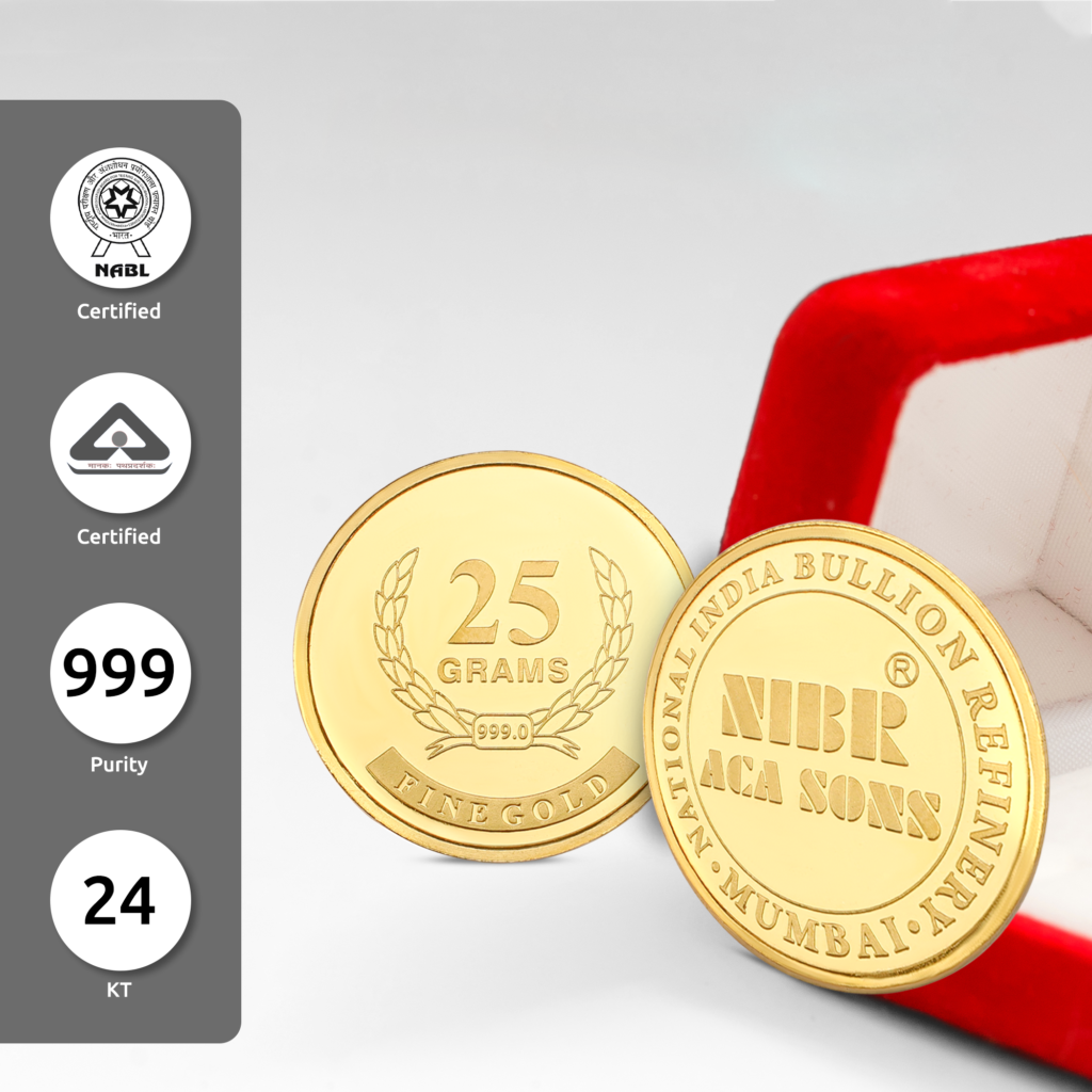 25 Grams Gold Coin 999 (24 Karat)