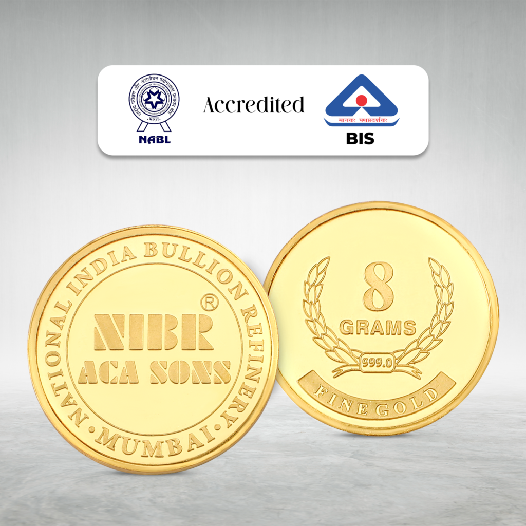 8 Grams Gold Coin 999 (24 Karat)