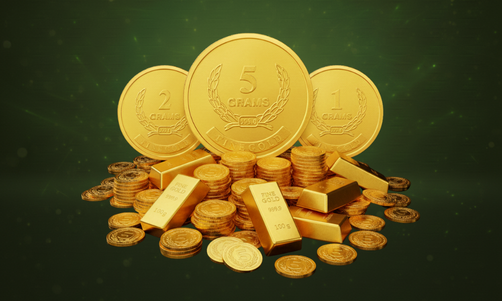 Gold biscuit